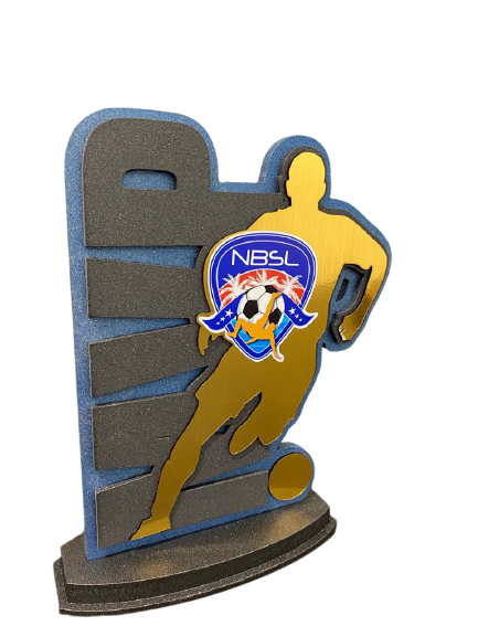 CUSTOM DESIGN - INDIVIDUAL TROPHY (7" to 9.5" inches heigh)